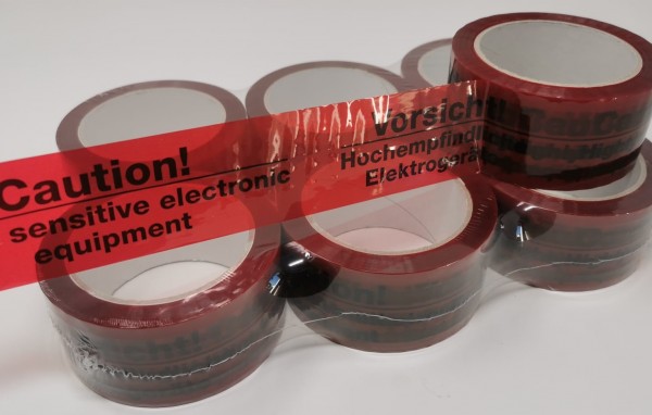 Packband - Hochempfindliche Elektrogeräte - rot